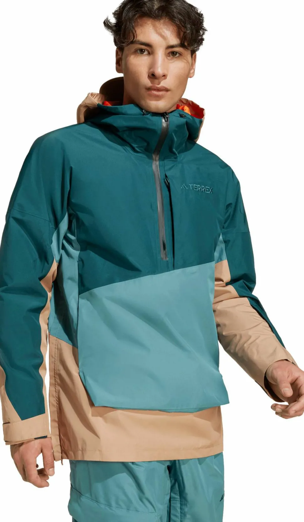 Adidas Men's Xpl 2L Anorak Pretea/aurivy/cardbo