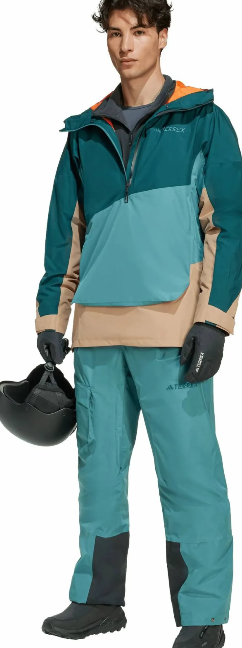 Adidas Men's Xpl 2L Anorak Pretea/aurivy/cardbo