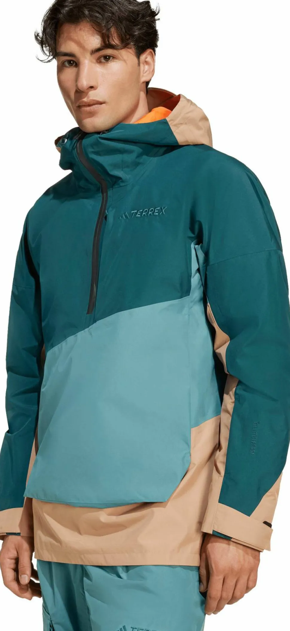 Adidas Men's Xpl 2L Anorak Pretea/aurivy/cardbo