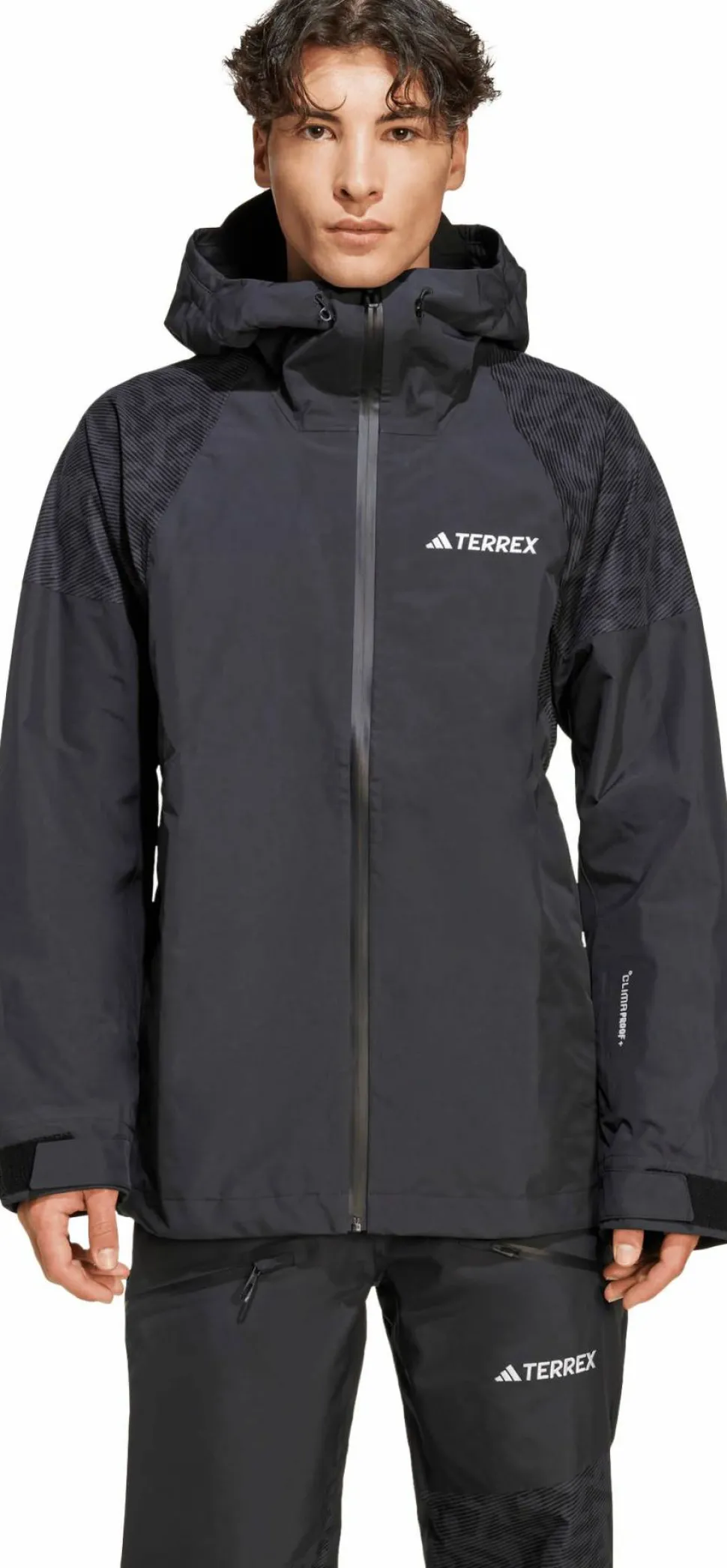 Adidas Men's Xpr Hyb Pk Jacket Black