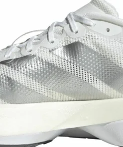 Adidas Women's Adizero Boston 13 Cloud White / Matte Silver / Dash Grey