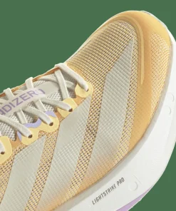 Adidas Women's Adizero Boston 13 Ice Tangerine/Ice Gold Metal/Ice Lavender