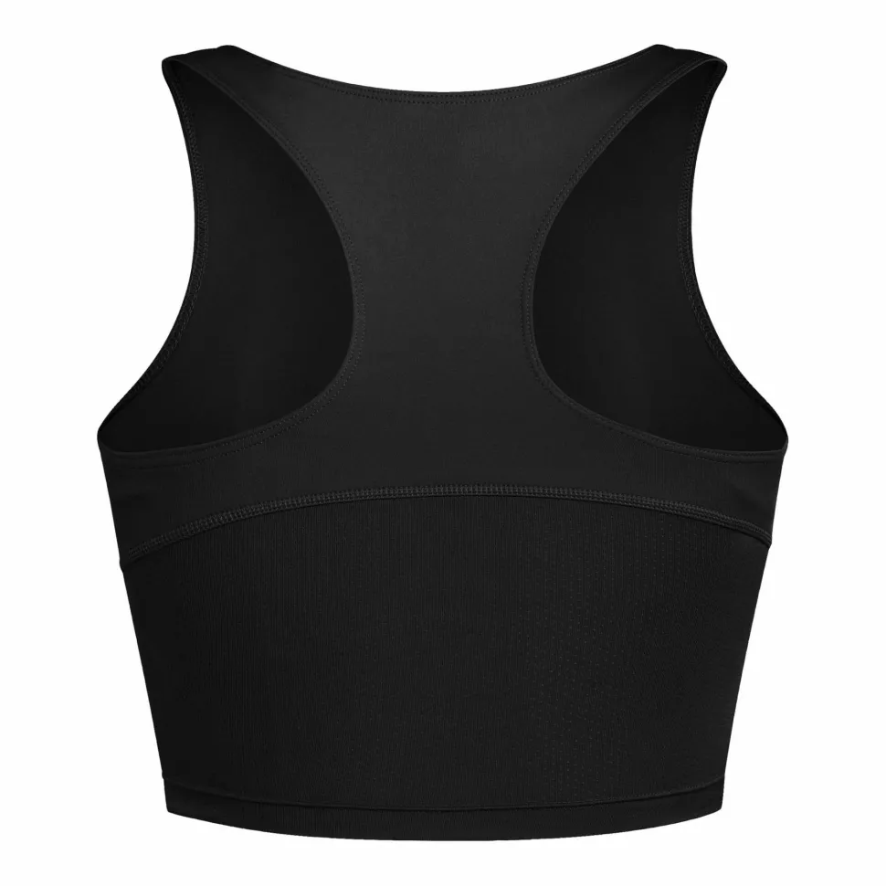 Adidas Women's Adizero Essentials Running Crop Top Black