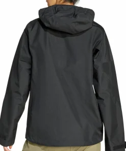 Adidas Women's Terrex Techrock 3L Gore-Tex Performance Jacket Black