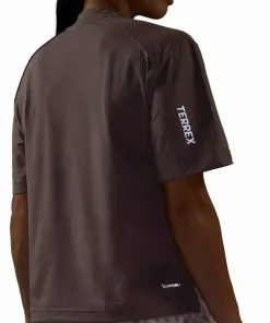 Adidas Women's XPL Trail Tee Trace brown