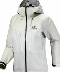 Arc'teryx Women's Alpha Jacket Sea Salt / Arctic Silk