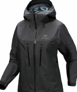 Arc'teryx Women's Alpha Jacket Graphite / Black