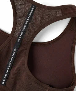 Asics Road Compression Bra Coffee