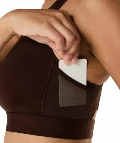Asics Road Compression Bra Coffee
