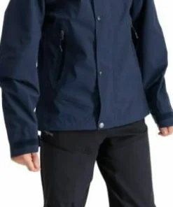 Bergans Juniors' 3L Shell Jacket Navy Blue