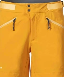 Bergans Women's Tind Softshell Shorts Marigold Yellow