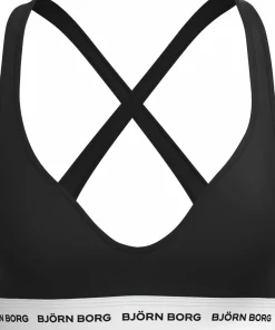 Björn Borg Women's Logo Bralette Black Beauty