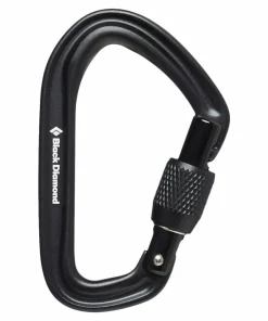 Black Diamond HotForge Screwgate Carabiner Black