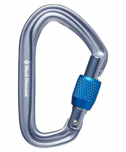 Black Diamond HotForge Screwgate Carabiner Gray