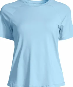 Casall Women's Essential Tee Blue Lagoon