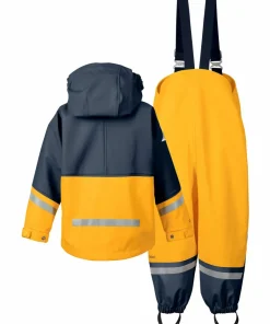 Didriksons Kids' Waterman C Set Oat Yellow