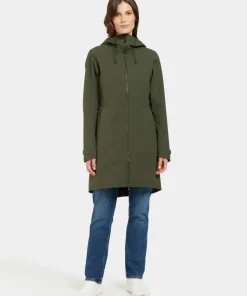 Didriksons Women's Bea Parka 6 Deep Green