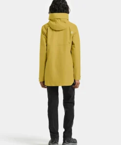 Didriksons Women's Tilde Jacket Yellow Pollen