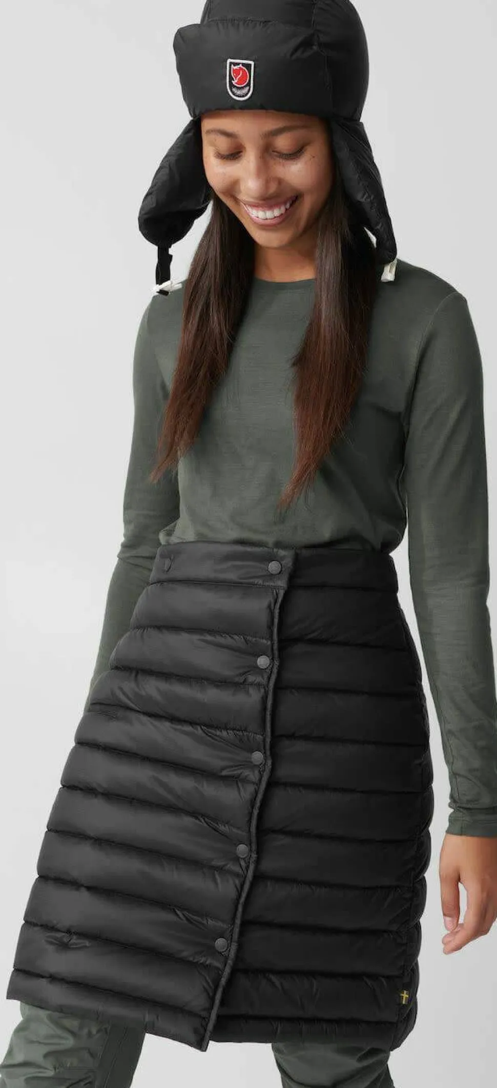 Fjällräven Women's Expedition Pack Down Skirt Black