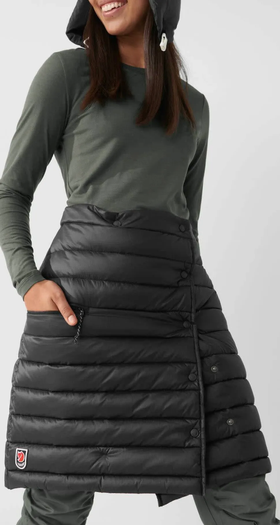 Fjällräven Women's Expedition Pack Down Skirt Black