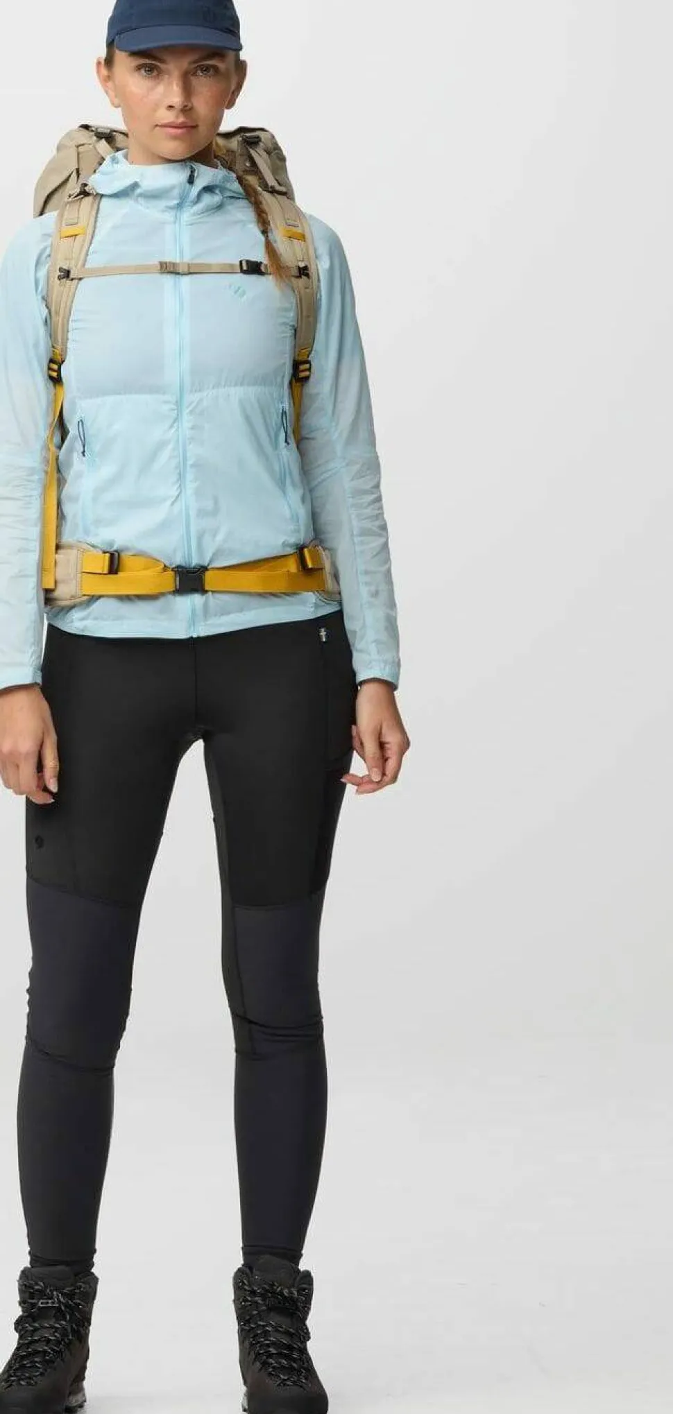 Fjällräven Women's Keb Lätt Wind Jacket Mountain Blue