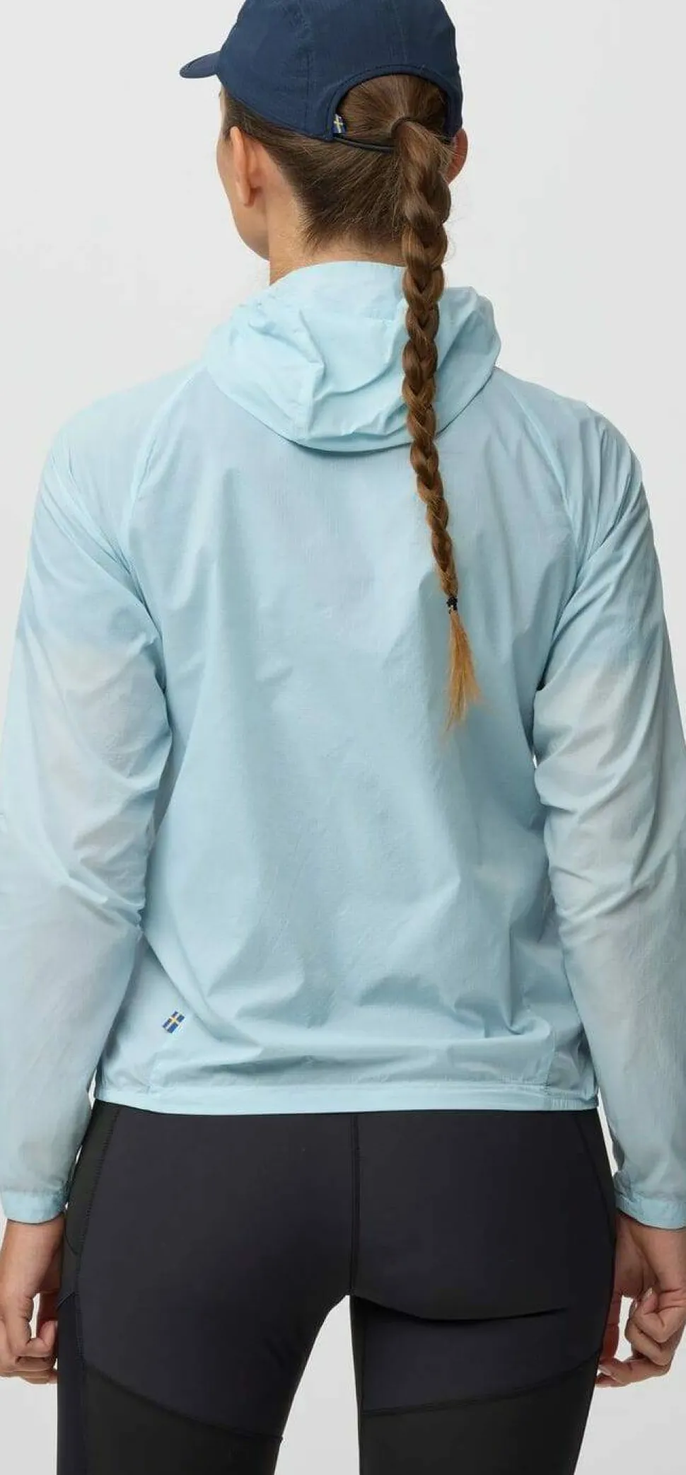 Fjällräven Women's Keb Lätt Wind Jacket Mountain Blue