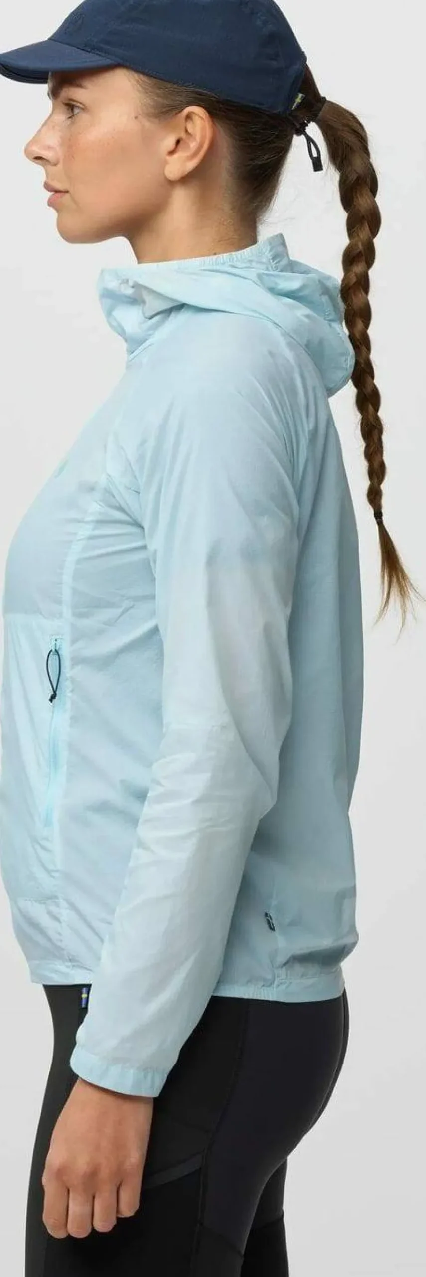 Fjällräven Women's Keb Lätt Wind Jacket Mountain Blue