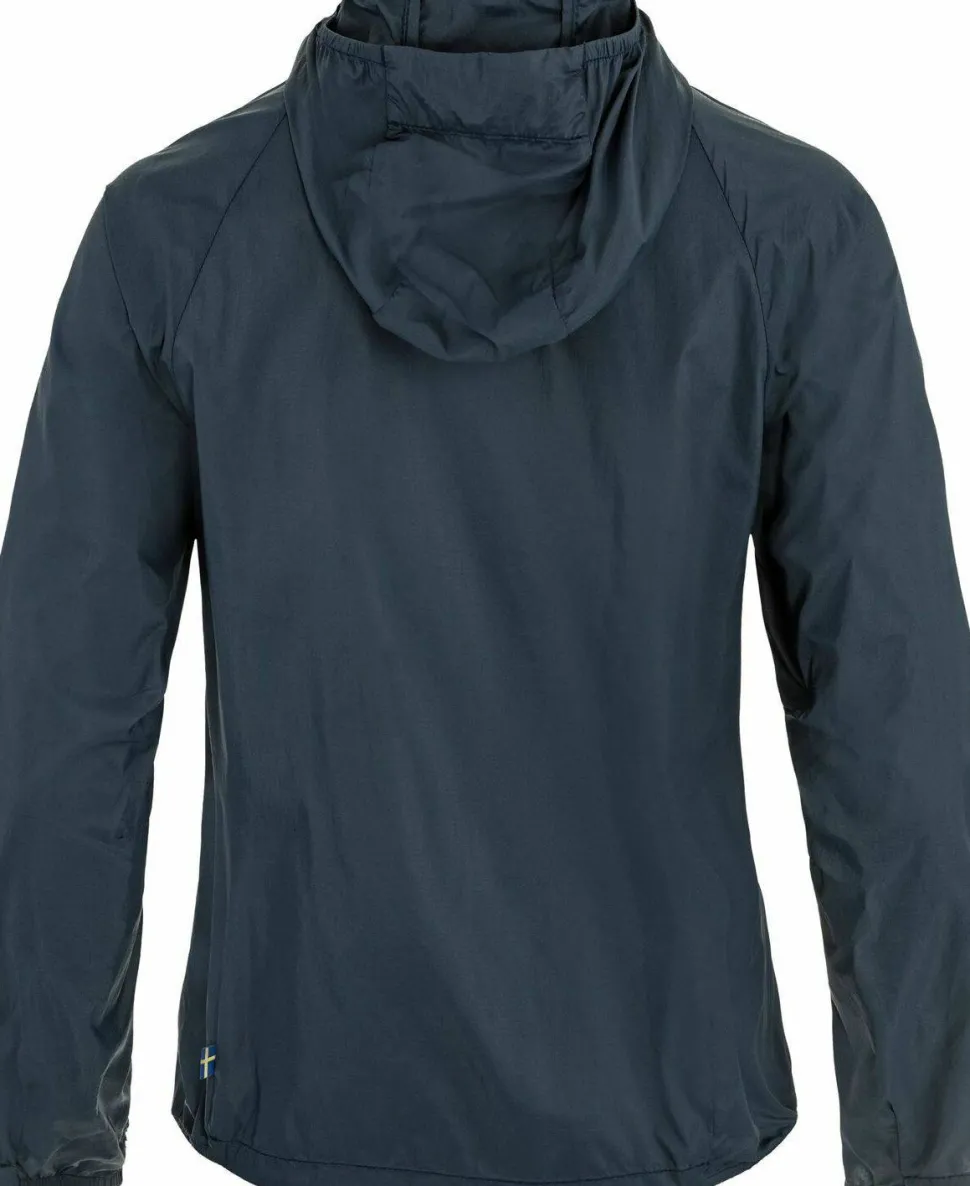 Fjällräven Women's Keb Lätt Wind Jacket Mountain Blue