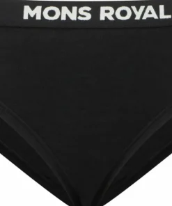 Mons Royale Women's Folo Merino Briefs Black