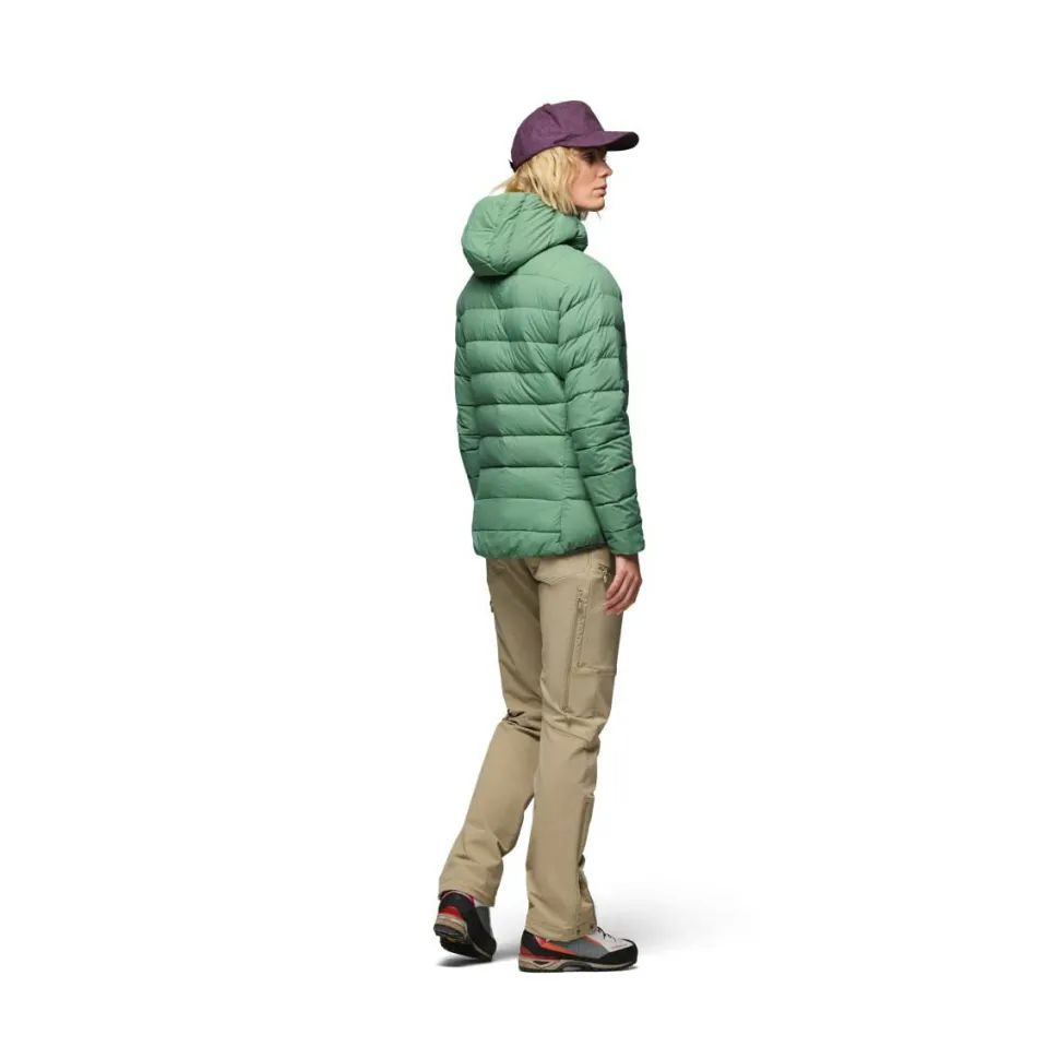 Norrøna Women's Femund Down700 Zip Hood Dark Ivy