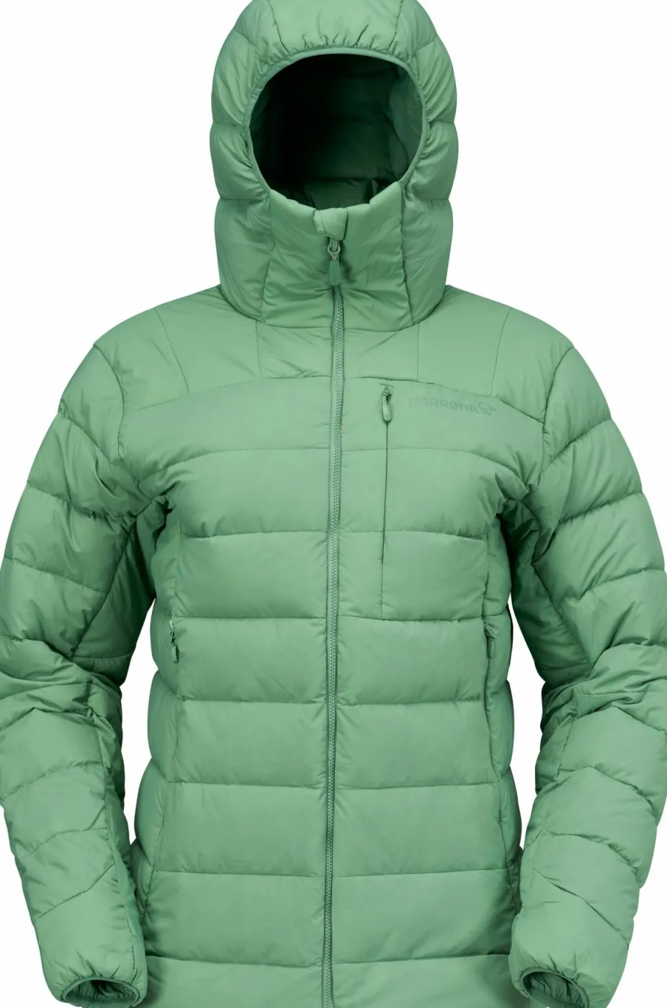 Norrøna Women's Femund Down700 Zip Hood Dark Ivy