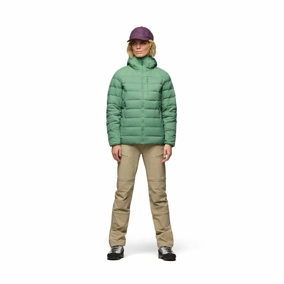 Norrøna Women's Femund Down700 Zip Hood Dark Ivy