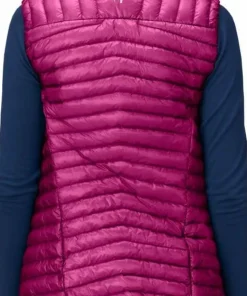 Norrøna Women's Trollveggen Superlight Down Vest Festival Fuchsia