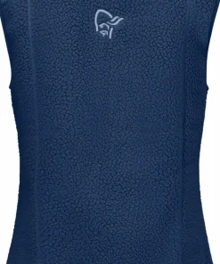 Norrøna Women's Trollveggen Warm3 Vest Indigo Night