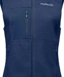 Norrøna Women's Trollveggen Warm3 Vest Indigo Night