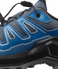 Salomon Kids' X Ultra GORE-TEX Turbulence/black/french Blue