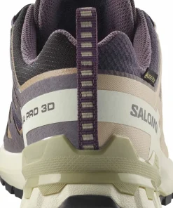 Salomon Women's XA Pro 3d V9 GORE-TEX Nine Iron/oxford Tan/alfalfa