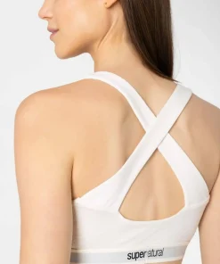 super.natural Women's Feel Good Bra Fresh White