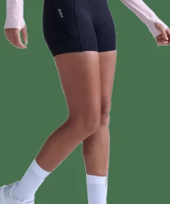 2XU Women's Aero Mesh Hi-Rise Compression 4 Inch Shorts Black/silver Reflective